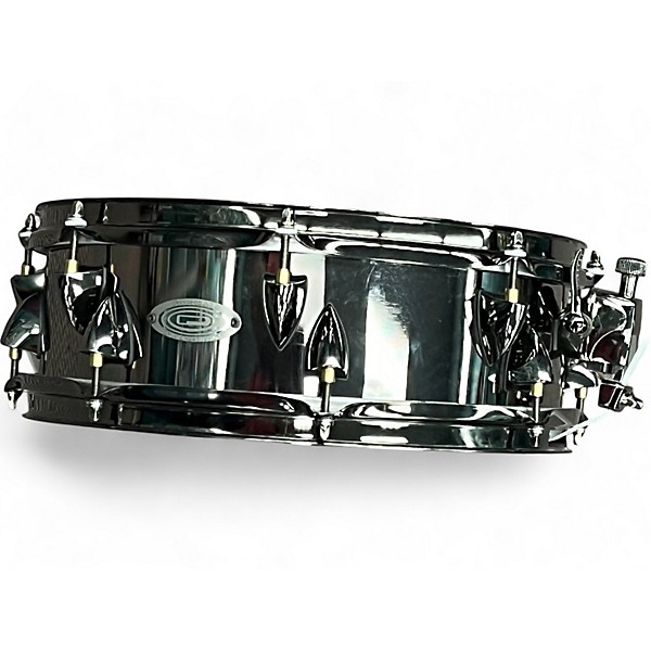 Used Orange County Drum & Percussion 4X13 Steel Snare Drum Drum Black