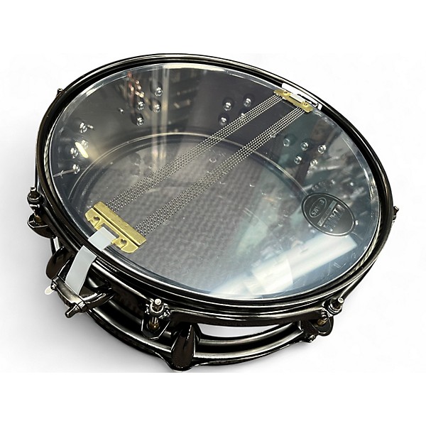 Used Orange County Drum & Percussion 4X13 Steel Snare Drum Drum Black