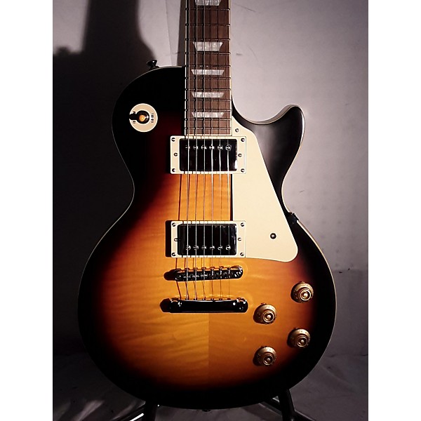 Used Epiphone Used Epiphone 1959 Reissue Les Paul Standard Bourbon Burst Solid Body Electric Guitar