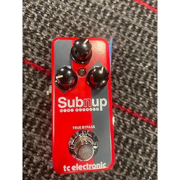 Used TC Electronic Sub N Up Mini Octaver Effect Pedal