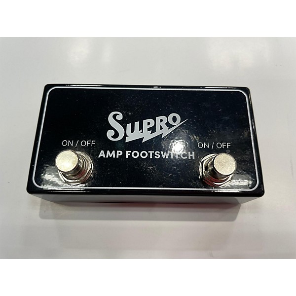 Used Supro DUAL FOOTSWITCH Pedal