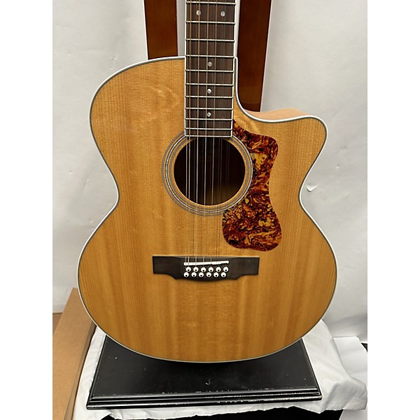 Used Guild F-2512ce Deluxe 12 String Acoustic Guitar