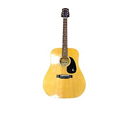 Used Universal Audio Used Epiphone FT140 Natural Acoustic Guitar