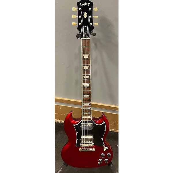 Used Used Epiphone SG Candy Apple Red Solid Body Electric Guitar