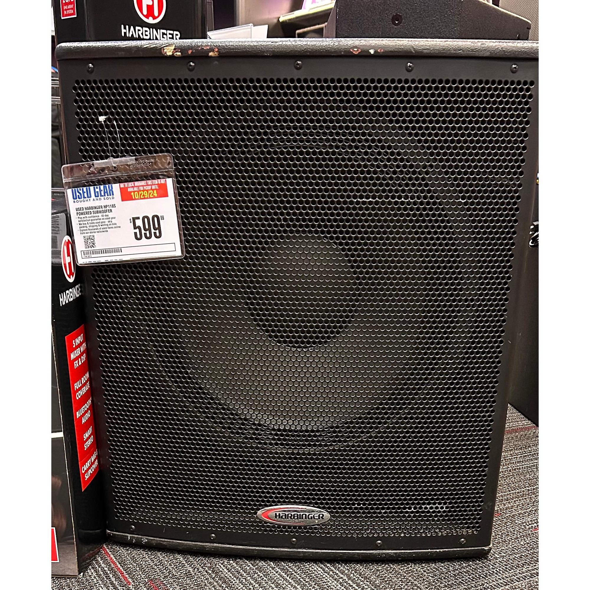 Fashion harbinger subwoofer hp118s