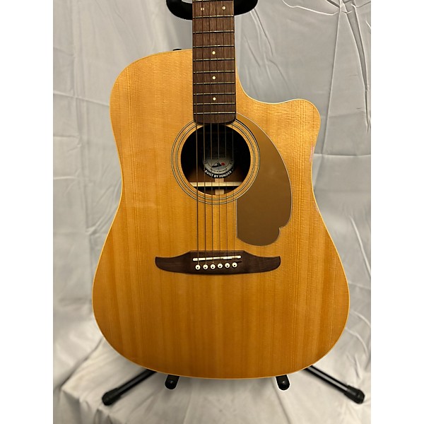 Used Fender Used Fender Redondo Natural Acoustic Electric Guitar