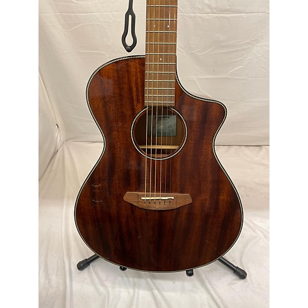 Used Breedlove Used Breedlove Discovery Concert Cutaway Mahogany Acoustic Electric Guitar