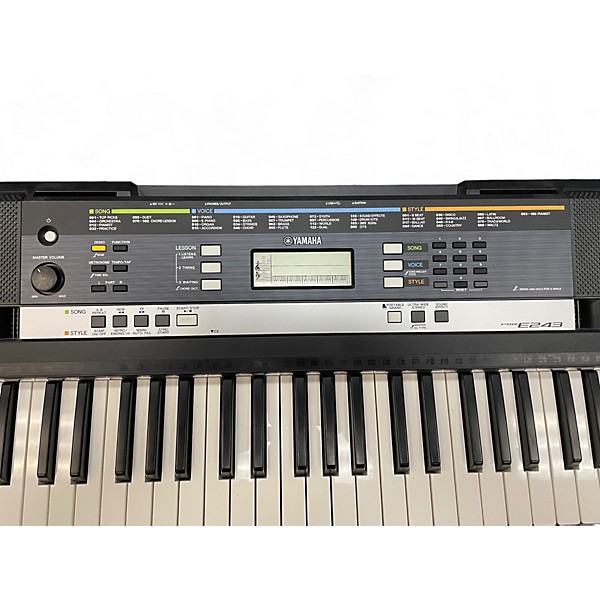 Used Used Yamaha PSRE243 61 Key Portable Keyboard