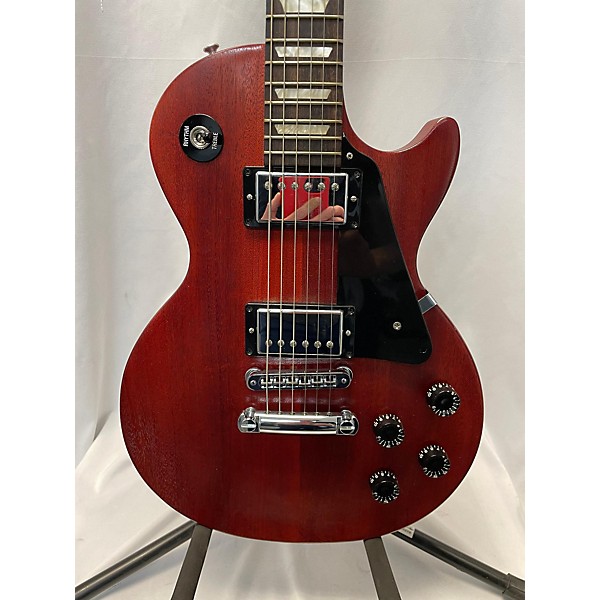 Used Gibson Used Gibson Les Paul Studio Worn Cherry Solid Body Electric Guitar