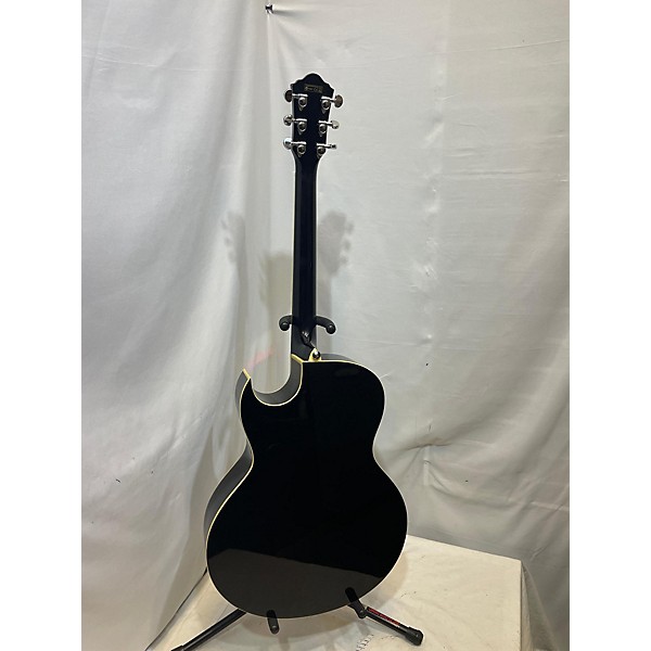 Used Ibanez Used Ibanez JSA10 Black Acoustic Electric Guitar