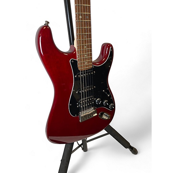 Used Fender American Select Stratocaster Trans Crimson Red Solid Body Electric Guitar