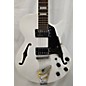 Used D'Angelico Used D'Angelico Premier Series SS White Hollow Body Electric Guitar