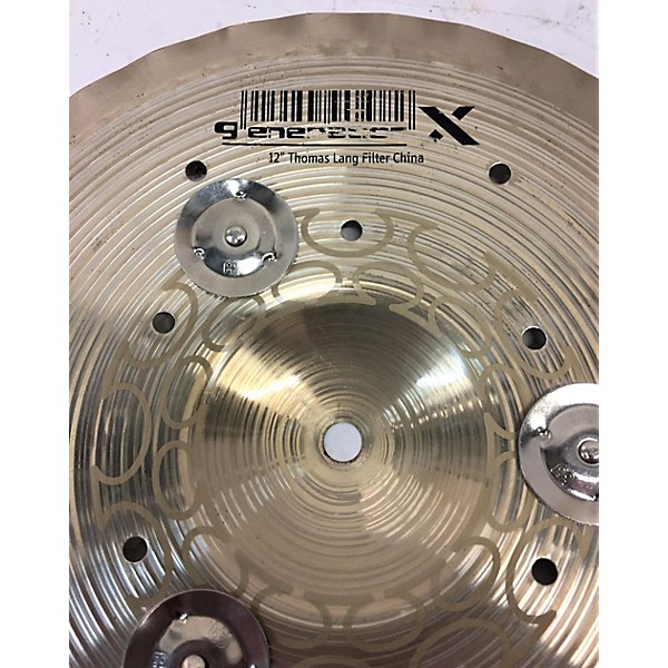 Used MEINL 12in Thomas Lang Filter China Cymbal