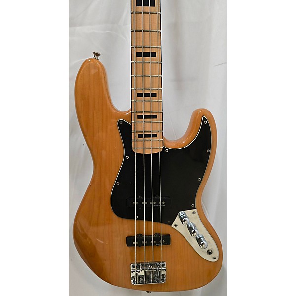 Used Squier Used Squier Classic Vibe 70s Jazz Bass Natural Electric Bass Guitar