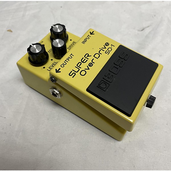 Used BOSS SD1 Super Overdrive Effect Pedal