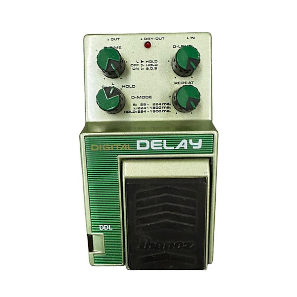 Used Ibanez DDL Digital Delay Effect Pedal