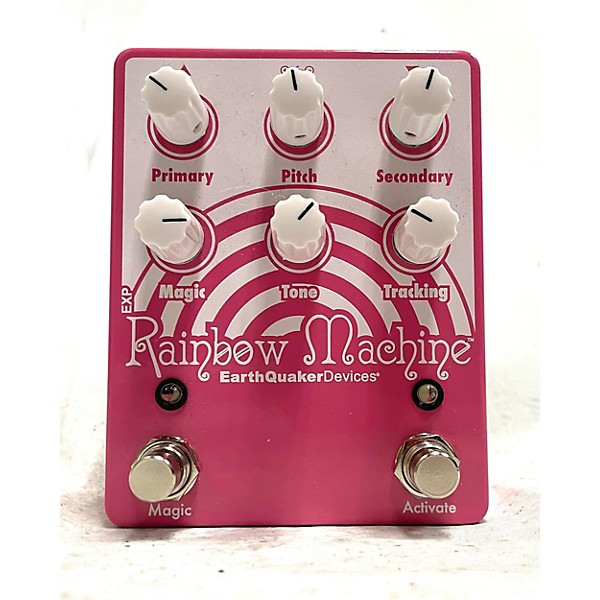 Used EarthQuaker Devices Rainbow Machine Polyphonic Pitch Mesmerizer Effect Pedal