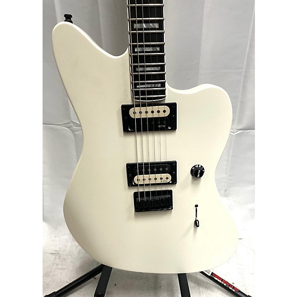 Used Fender Used Fender Jim Root Signature Jazzmaster White Solid Body Electric Guitar