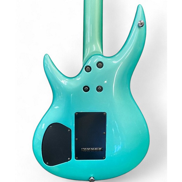Vintage 1987 Maxxas MX3FB TEAL Solid Body Electric Guitar
