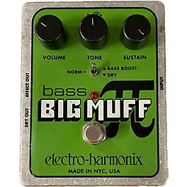 Used Electro-Harmonix Used Electro-Harmonix Big Muff Bass Distortion Bass Effect Pedal