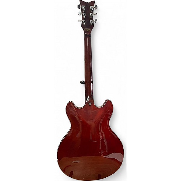 Used Schecter Guitar Research Corsair Red Hollow Body Electric Guitar