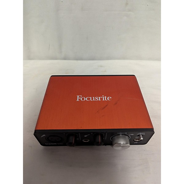 Used Focusrite Scarlett Solo Gen 2 Audio Interface