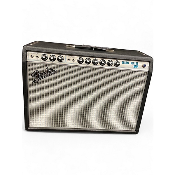 Used Fender Used Fender 1968 Custom Deluxe Reverb 22W 1x12 Tube Guitar Combo Amp