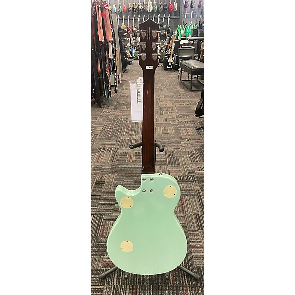 Used Gretsch Guitars Used Gretsch Guitars G2215-P90 Streamliner Junior Turquoise Solid Body Electric Guitar