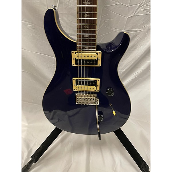 Used PRS Used PRS SE Standard 24 Blue Solid Body Electric Guitar