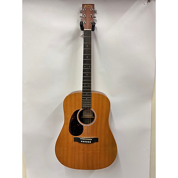 Used Used Martin DX1 Left Handed Natural Acoustic Electric Guitar