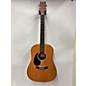 Used Used Martin DX1 Left Handed Natural Acoustic Electric Guitar thumbnail