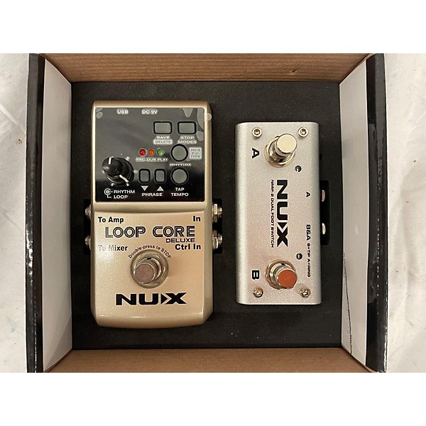 Used NUX Loop Core Deluxe Bundle Effect Pedal Package