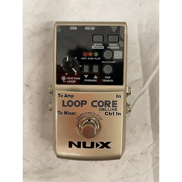 Used NUX Loop Core Deluxe Bundle Effect Pedal Package