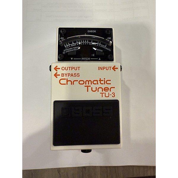 Used BOSS TU3 Chromatic Tuner Pedal