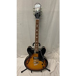 Used Epiphone Used Epiphone ES335 Pro Tobacco Sunburst Hollow Body Electric Guitar