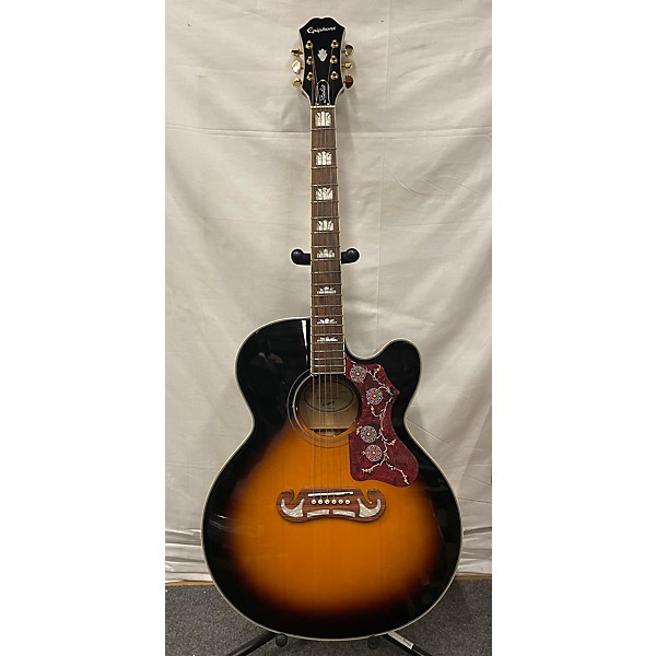 Used Epiphone J200 EC Acoustic Electric Guitar