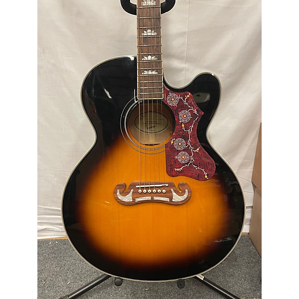 Used Epiphone J200 EC Acoustic Electric Guitar