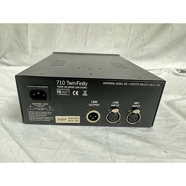 Used Universal Audio Used Universal Audio 710TF Microphone Preamp