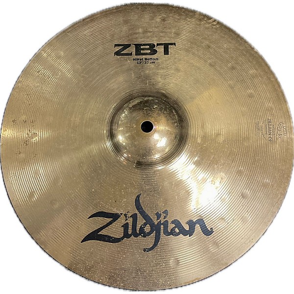 Used Zildjian Used Zildjian 13in ZBT Hi Hat Bottom Cymbal