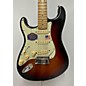 Used Fender Used Fender American Deluxe Stratocaster Left Handed 3 Color Sunburst Electric Guitar