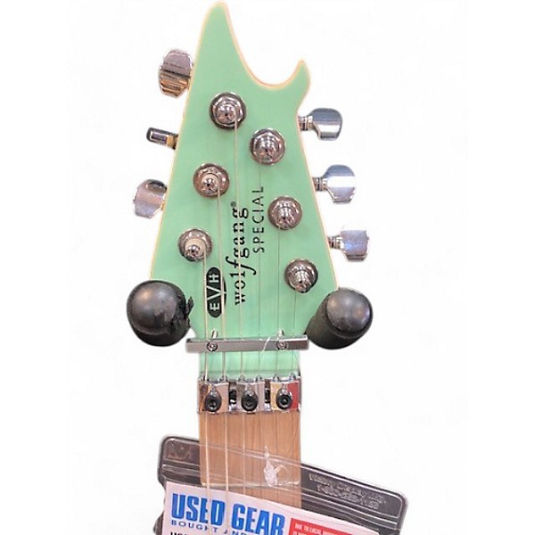Used EVH Wolfgang Special Surf Green Solid Body Electric Guitar
