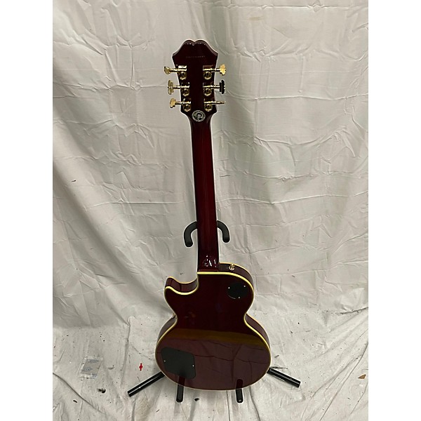 Used Epiphone Used Epiphone 100th Anniversary Les Paul Wine Red Solid Body Electric Guitar