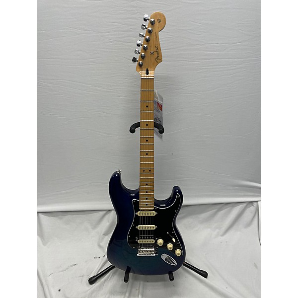 Used Fender Used Fender Player Plus Stratocaster Plus Top HSS Blue Solid Body Electric Guitar