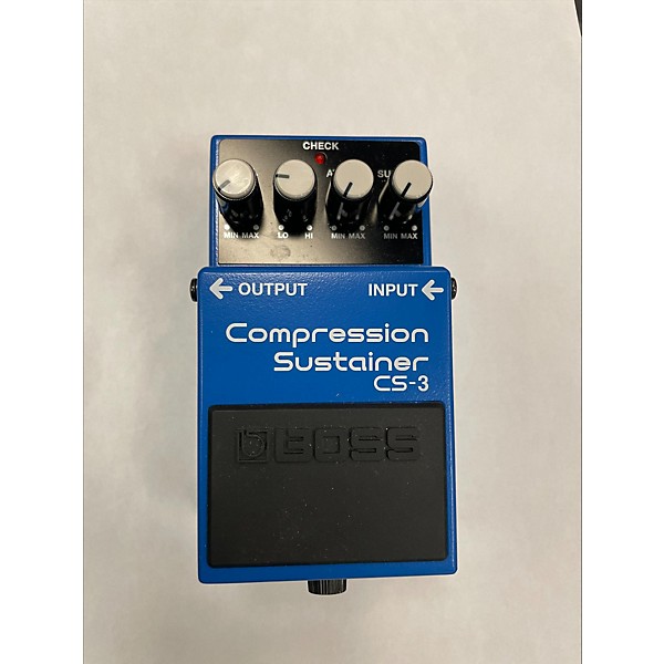 Used BOSS CS3 Compressor Sustainer Effect Pedal