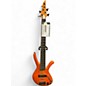 Used Ibanez Used Ibanez ergodyne 5 string Orange Electric Bass Guitar thumbnail