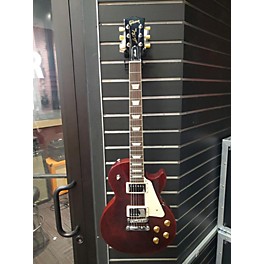 Used Gibson Used Gibson Les Paul Studio Trans Red Solid Body Electric Guitar