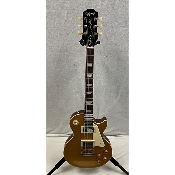 Used Epiphone Used Epiphone Les Paul Standard 1950s Gold Top Solid Body Electric Guitar