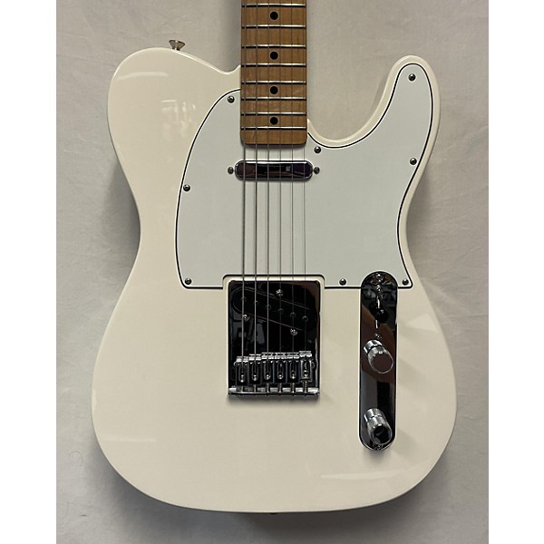 Used Fender Used Fender Player Telecaster White Solid Body Electric Guitar