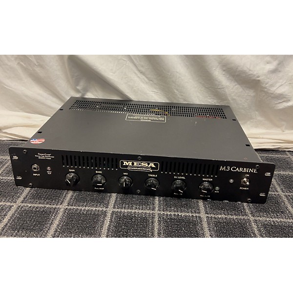 Used Mesa/boogie Used MESA/Boogie M3 Carbine 300W Tube Bass Amp Head