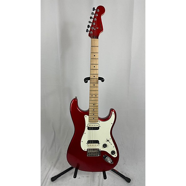 Used Squier Used Squier Contemporary Stratocaster Candy Apple Red Solid Body Electric Guitar